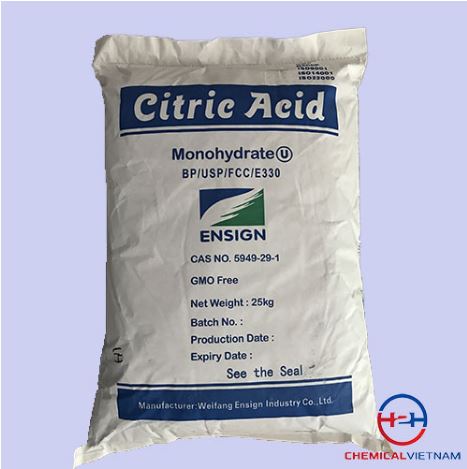 Axit Citric - Axit Chanh - Hóa Chất Công Nghiệp H2CHEMICAL - Công Ty TNHH H2CHEMICAL Việt Nam